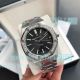 Replica Audemars Piguet Royal Oak 15400 Black Dial Diamond Bezel  (10)_th.jpg